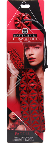 Master Series Crimson Tied Steel Enforced Bondage Spanking Paddle Paddles And Slappers